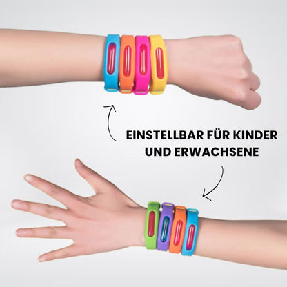 Mücken-Abwehrbänder (5er Pack)
