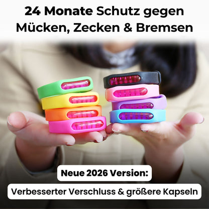 Mücken-Abwehrbänder (5er Pack)
