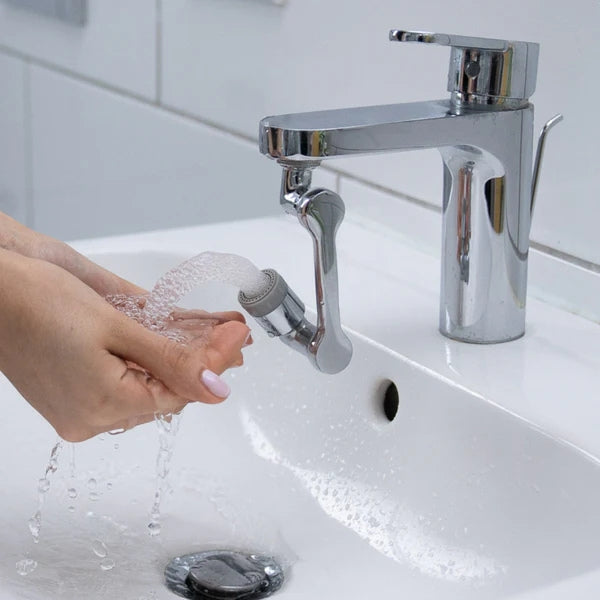 HydroJake | 1080° Wasserhahnaufsatz mit universeller Passform