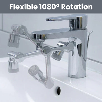 HydroJake | 1080° Wasserhahnaufsatz mit universeller Passform