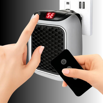 SchnellHeizer | Plug-In-Heizgerät mit Fernbedienung und Thermostat